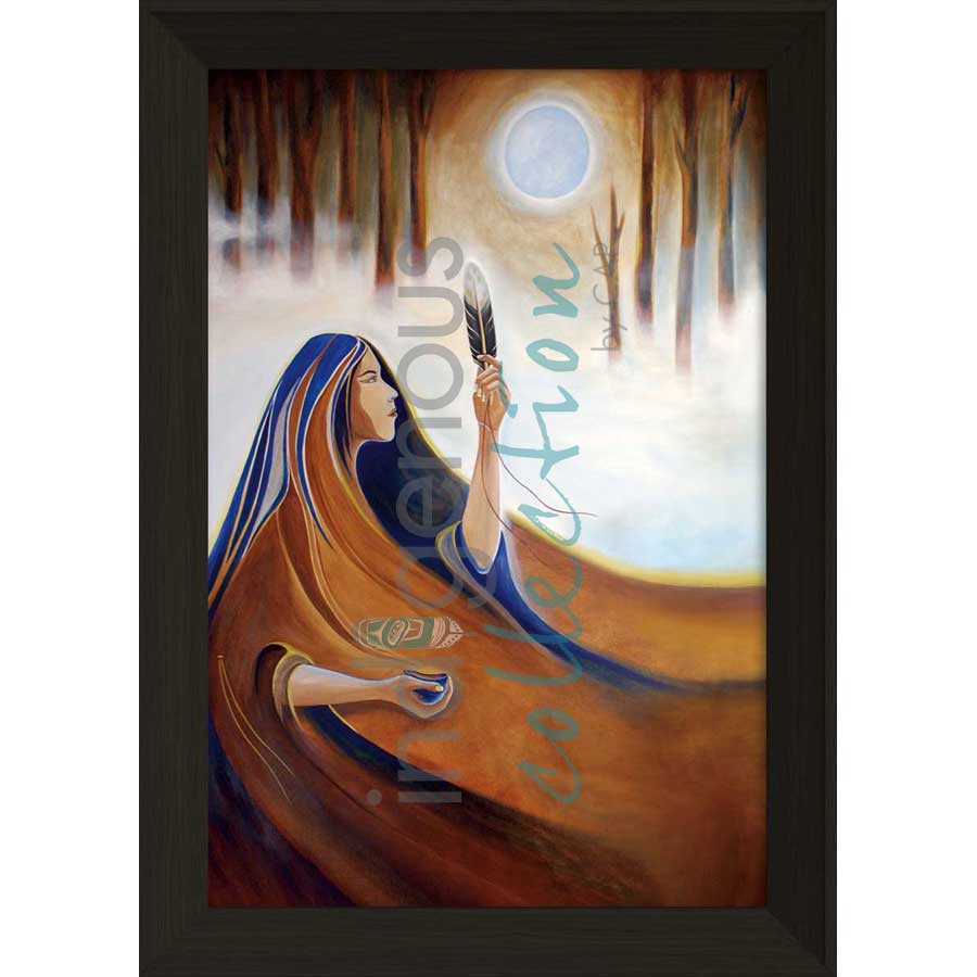 Giving Thanks / Rendre Hommage by artist Nathalie Coutou - Mi’kmaq Métis. Indigenous Collection