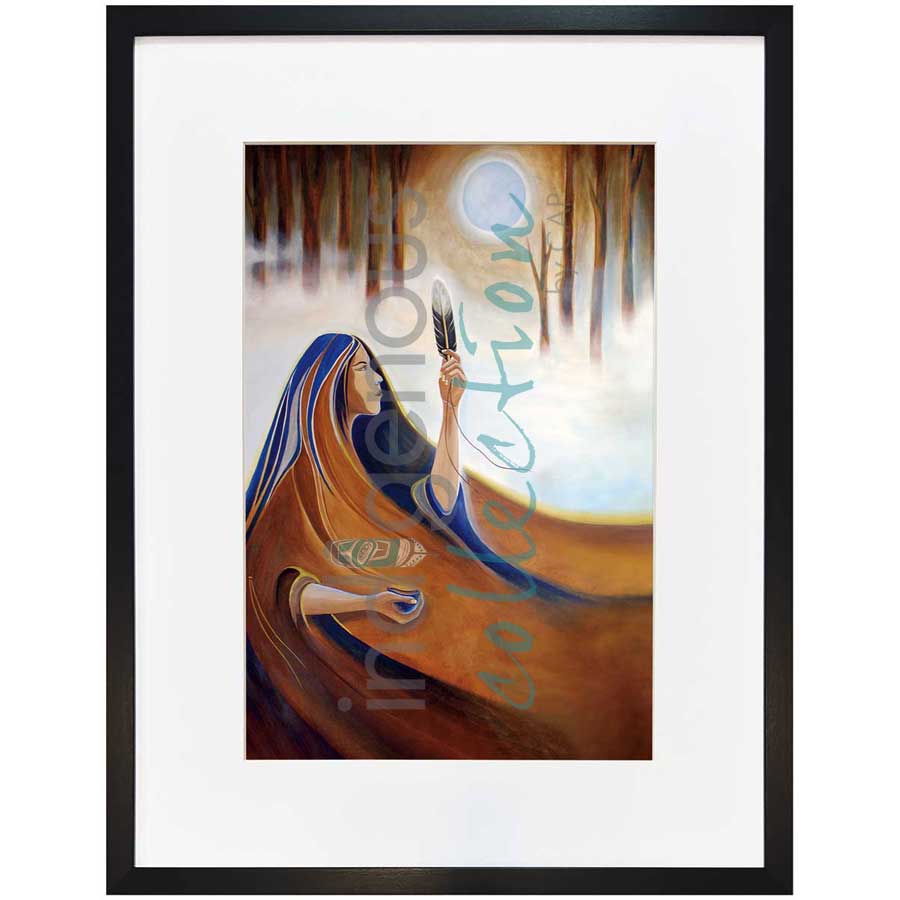 Giving Thanks / Rendre Hommage by artist Nathalie Coutou - Mi’kmaq Métis. Indigenous Collection