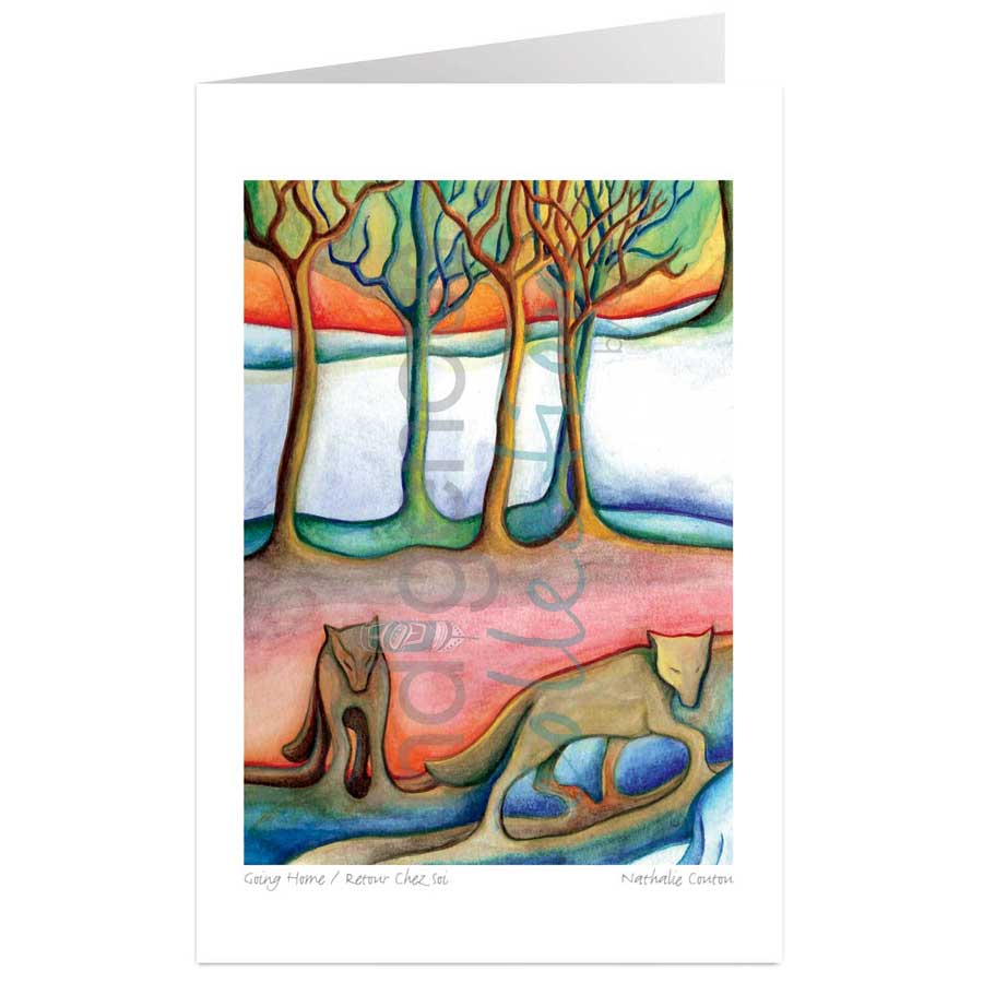 Going Home /√Ç¬†Retour Chez Soi by artist Nathalie Coutou