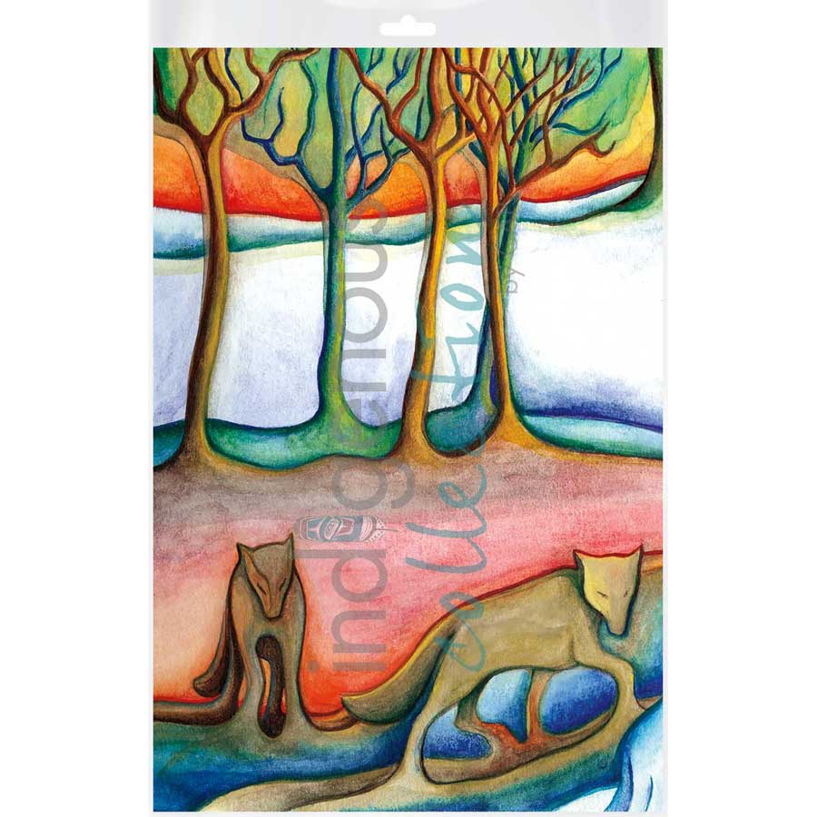 Going Home / Retour Chez Soi by artist Nathalie Coutou - Mi’kmaq Métis. Indigenous Collection