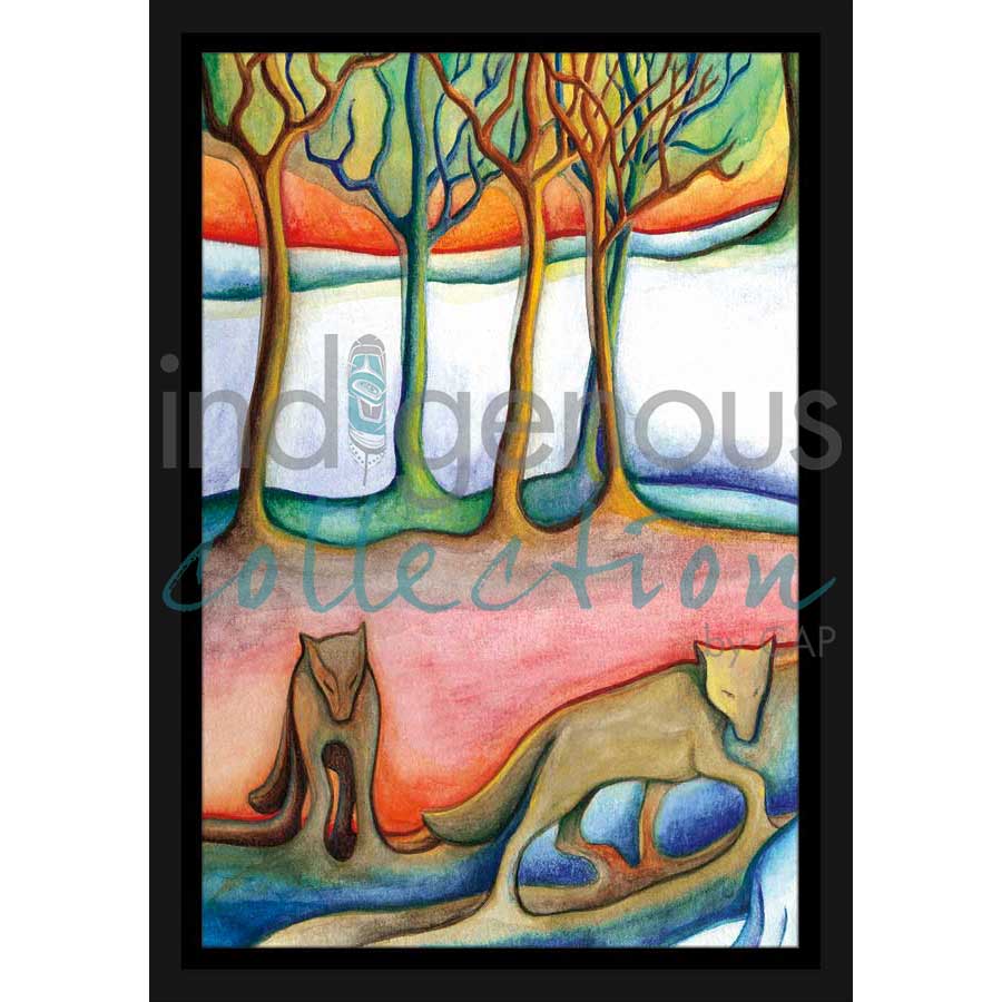 Going Home / Retour Chez Soi by artist Nathalie Coutou - Mi’kmaq Métis. Indigenous Collection