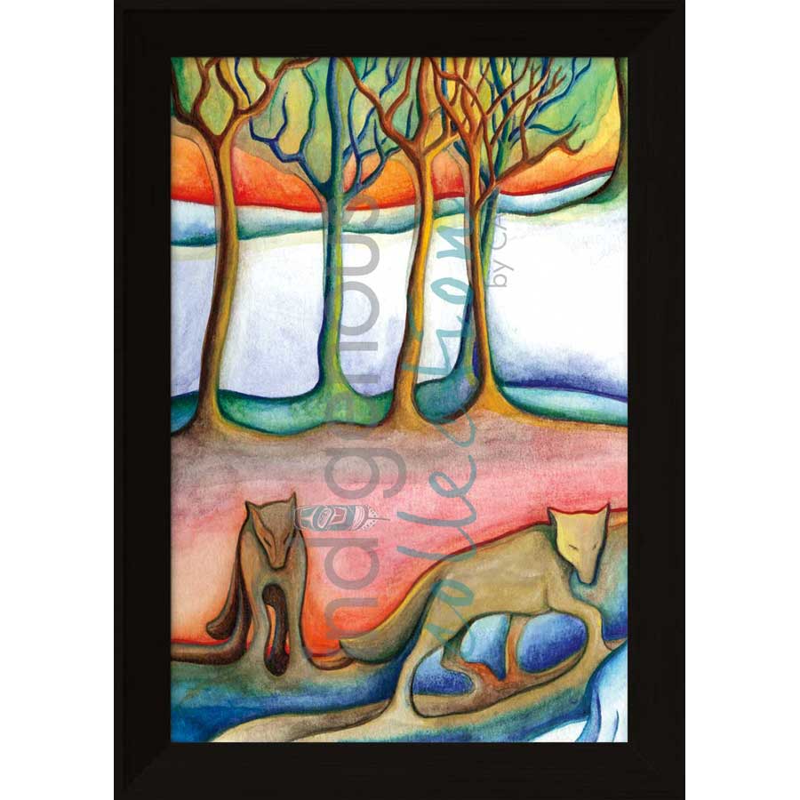Going Home / Retour Chez Soi by artist Nathalie Coutou - Mi’kmaq Métis. Indigenous Collection
