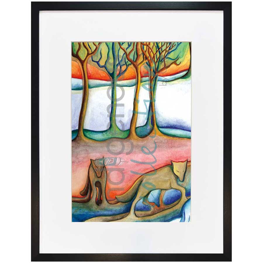 Going Home / Retour Chez Soi by artist Nathalie Coutou - Mi’kmaq Métis. Indigenous Collection