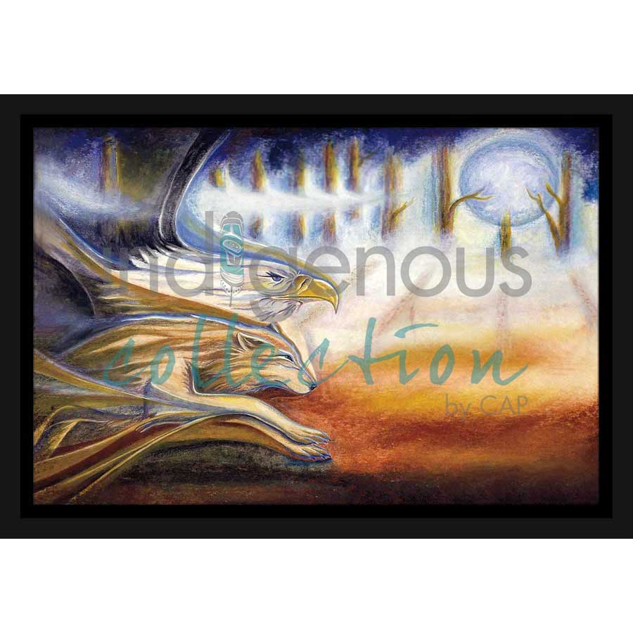 Harmony / Harmonie by artist Nathalie Coutou - Mi’kmaq Métis. Indigenous Collection