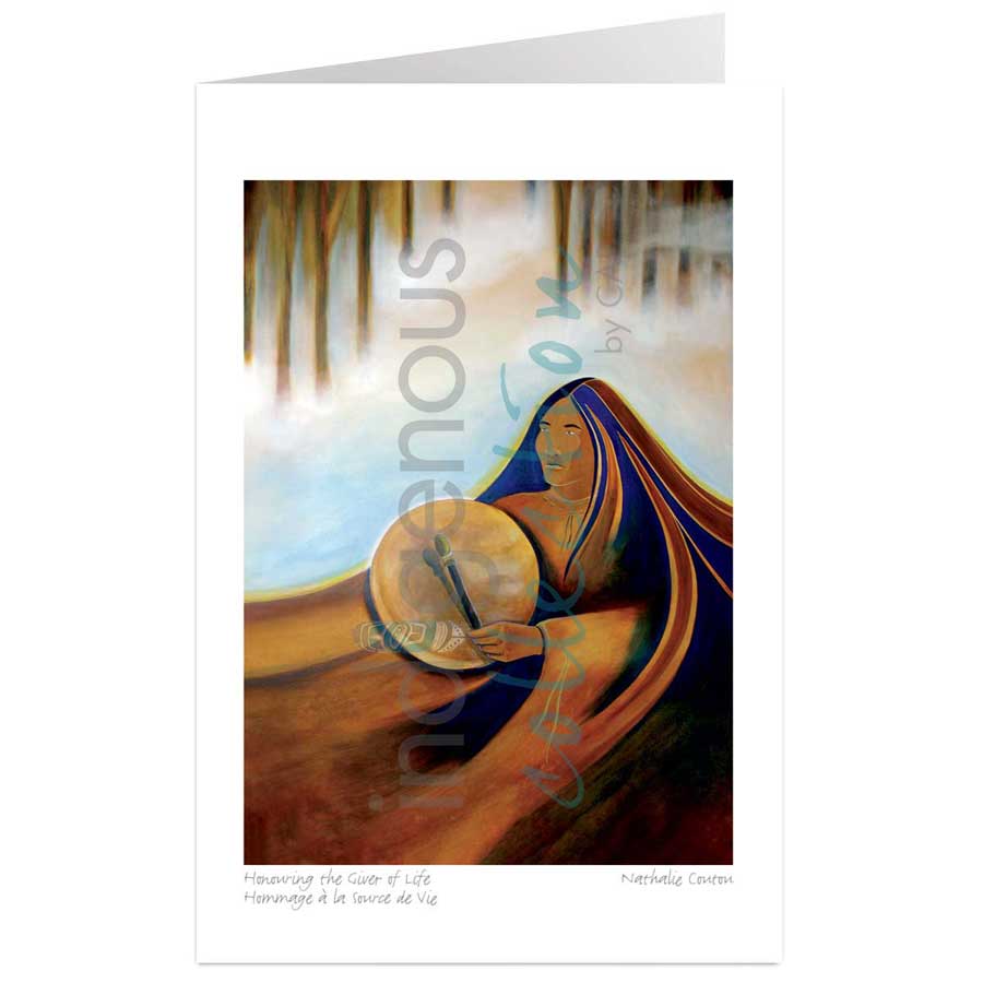 Honouring the Giver of Life /√Ç¬†Hommage √É¬† la Source de Vie by artist Nathalie Coutou