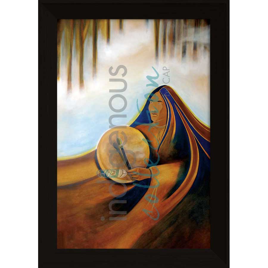 Honouring the Giver of Life / Hommage à la Source de Vie by artist Nathalie Coutou - Mi’kmaq Métis. Indigenous Collection