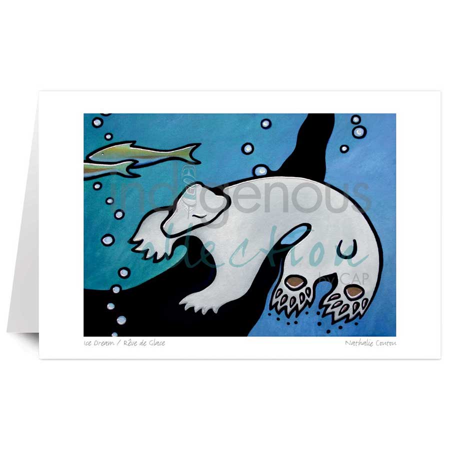 Ice Dream /√Ç¬†R√É¬™ve de Glace by artist Nathalie Coutou