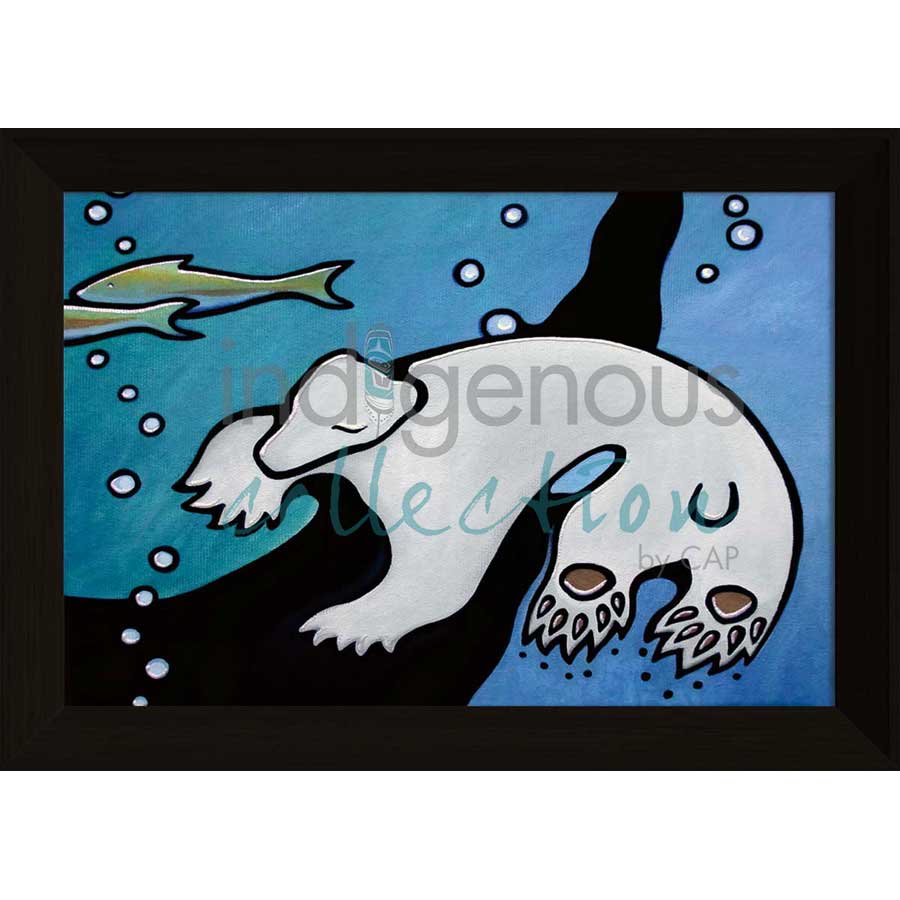 Ice Dream / Rêve de Glace by artist Nathalie Coutou - Mi’kmaq Métis. Indigenous Collection