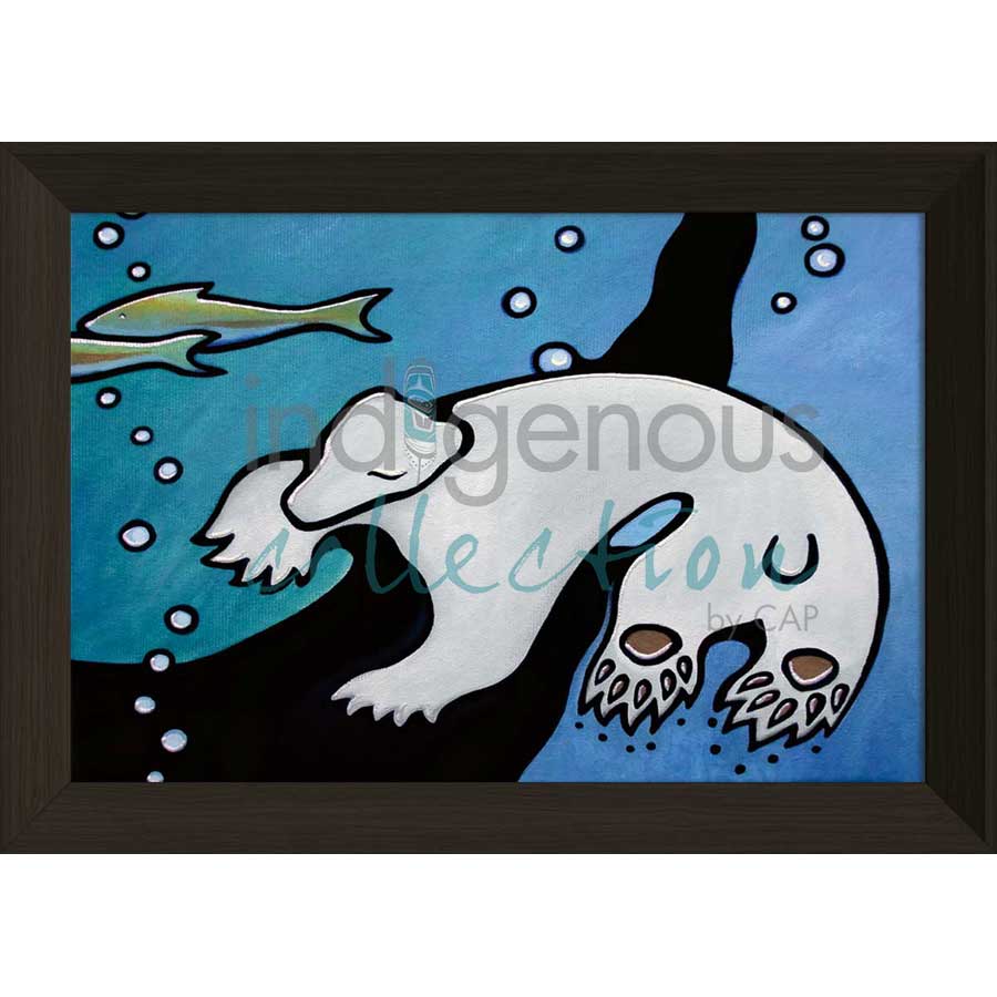 Ice Dream / Rêve de Glace by artist Nathalie Coutou - Mi’kmaq Métis. Indigenous Collection