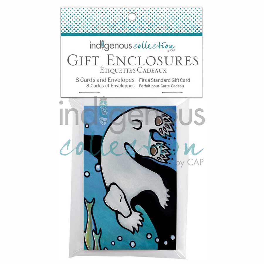 Ice Dream / Rve de Glace Gift Enclosure Cards by artist Nathalie Coutou