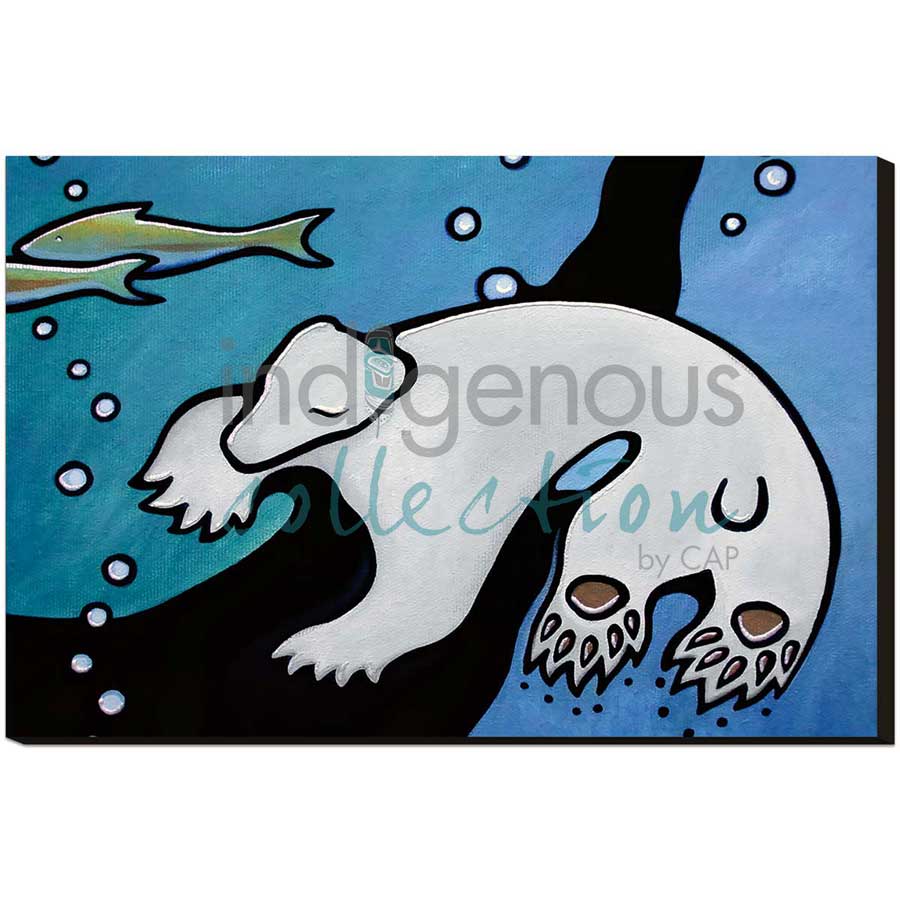 Ice Dream / Rêve de Glace by artist Nathalie Coutou - Mi’kmaq Métis. Indigenous Collection