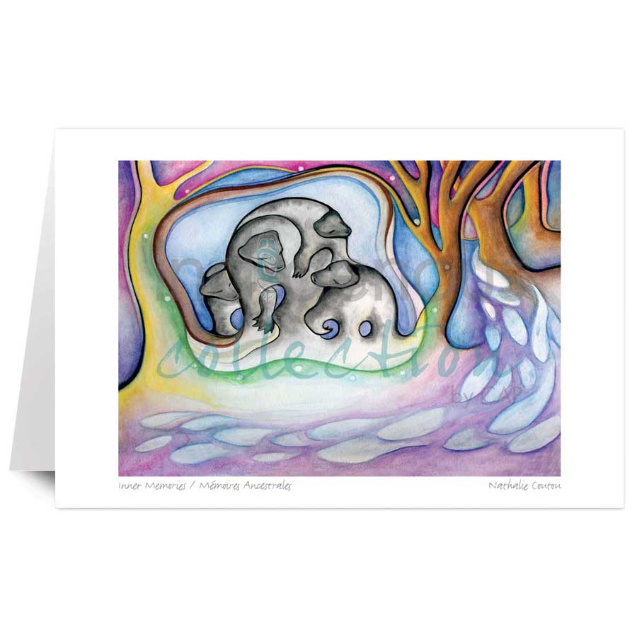 Inner Memories /√Ç¬†M√É¬©moires Ancestrales by artist Nathalie Coutou