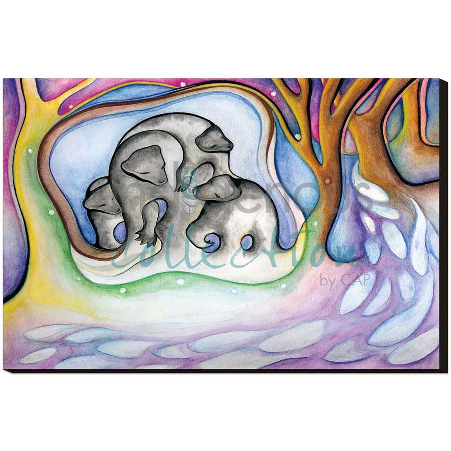 Inner Memories / Mémoires Ancestrales by artist Nathalie Coutou - Mi’kmaq Métis. Indigenous Collection