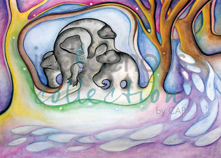 Inner Memories / Mémoires Ancestrales by artist Nathalie Coutou