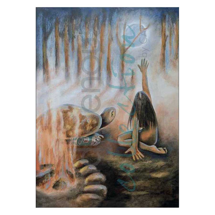 Moon Wisdom / Sagesse de la Lune Canvas Prints
