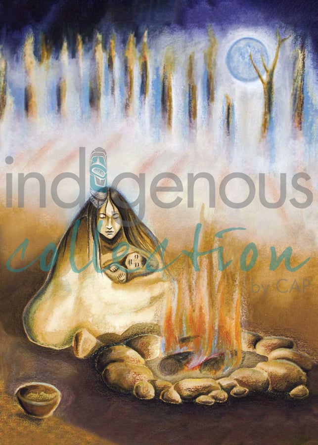 New Fire / Nouveau Feu by artist Nathalie Coutou