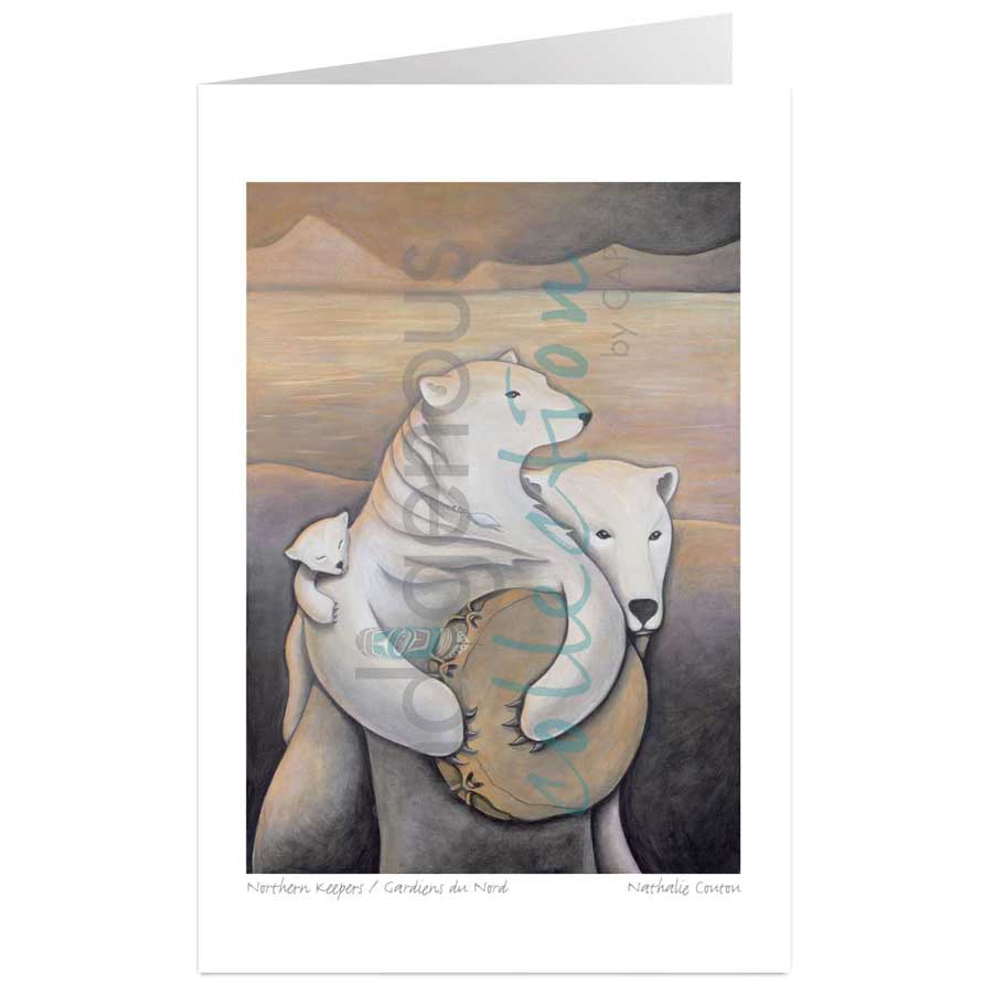 Northern Keepers /√Ç¬†Gardiens du Nord by artist Nathalie Coutou