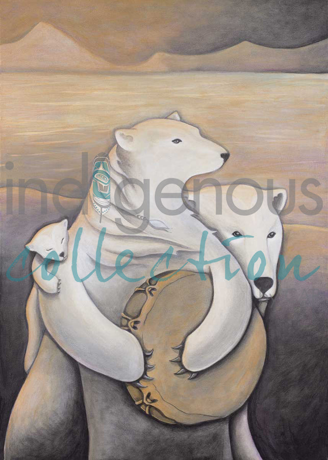 Northern Keepers / Gardiens du Nord by artist Nathalie Coutou