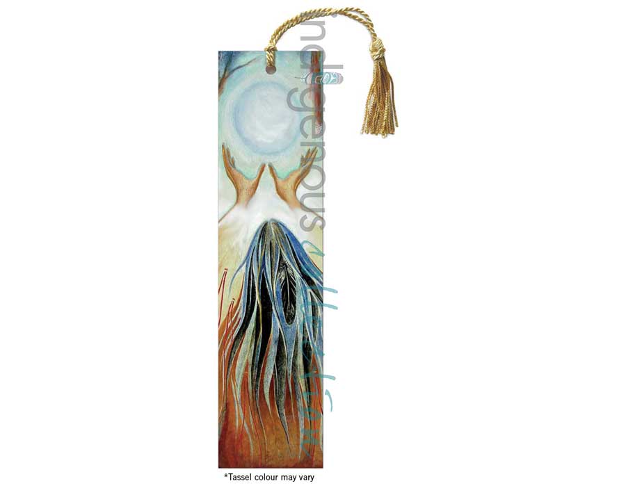 Reaching Out / Chaleur de la Terre Bookmark by artist Nathalie Coutou