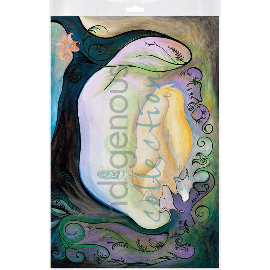 Refuge by artist Nathalie Coutou - Mi’kmaq Métis. Indigenous Collection