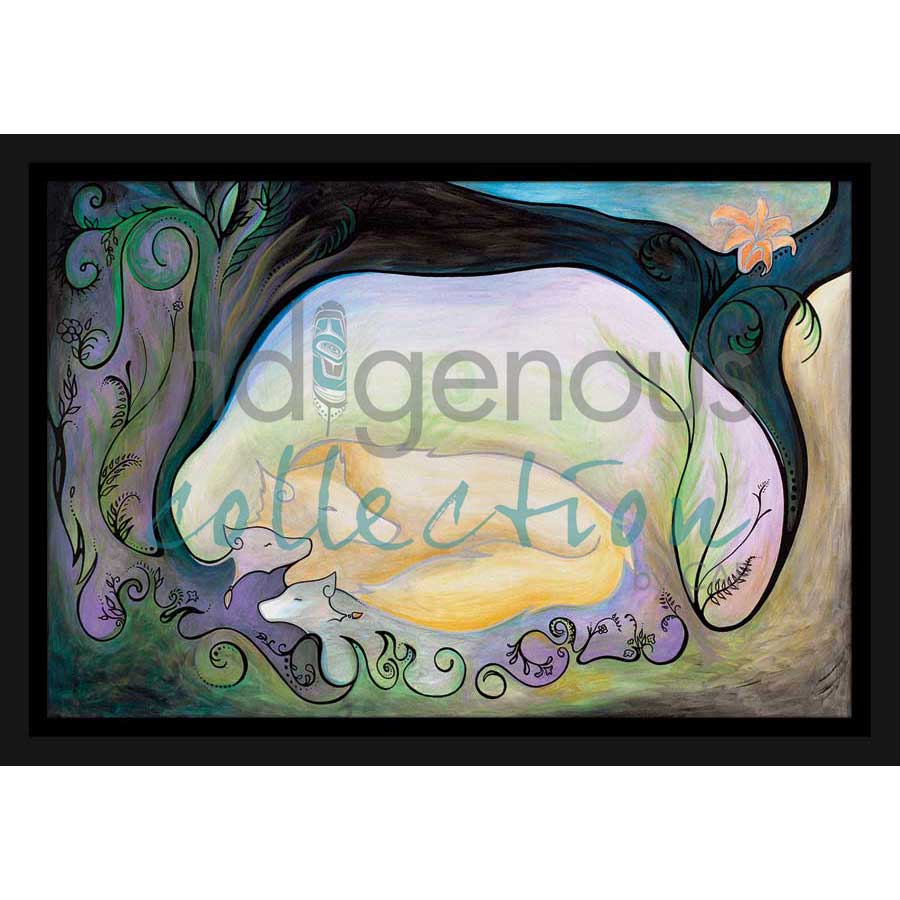 Refuge by artist Nathalie Coutou - Mi’kmaq Métis. Indigenous Collection