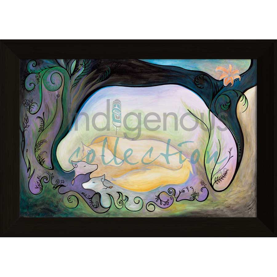 Refuge by artist Nathalie Coutou - Mi’kmaq Métis. Indigenous Collection