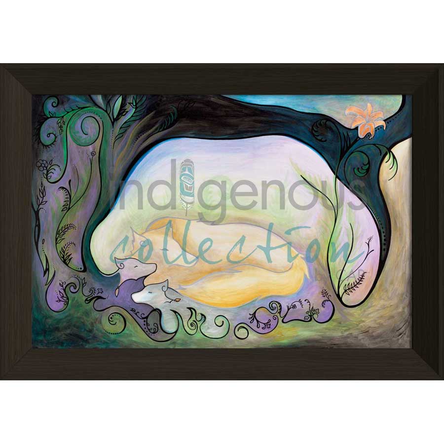 Refuge by artist Nathalie Coutou - Mi’kmaq Métis. Indigenous Collection