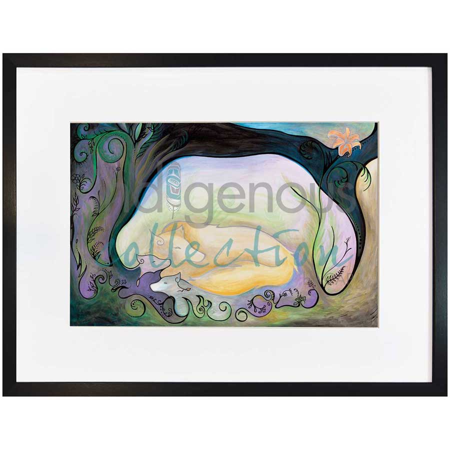 Refuge by artist Nathalie Coutou - Mi’kmaq Métis. Indigenous Collection