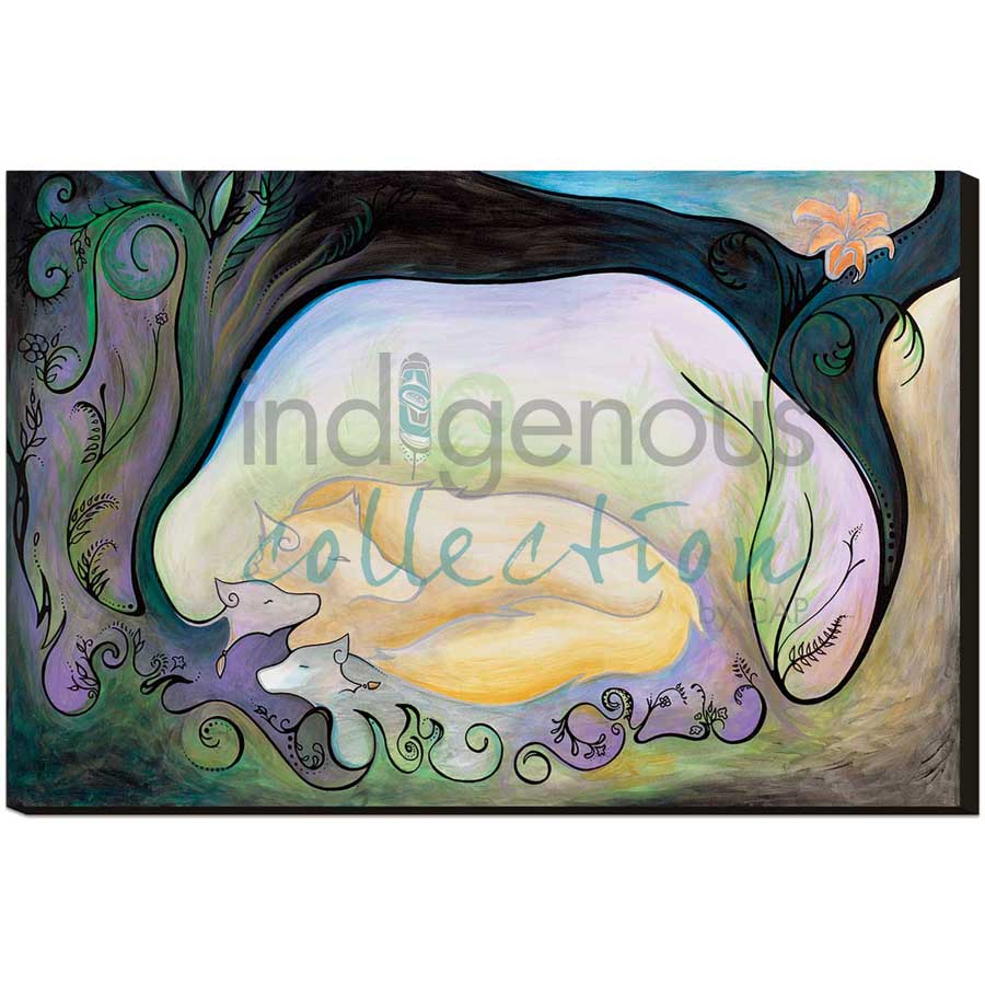 Refuge by artist Nathalie Coutou - Mi’kmaq Métis. Indigenous Collection