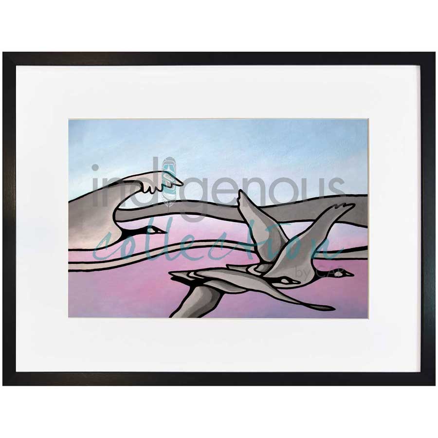 The Return / Le Retour by artist Nathalie Coutou - Mi’kmaq Métis. Indigenous Collection