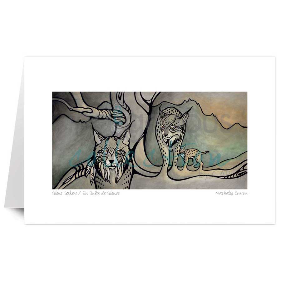 Silent Seekers /√Ç¬†En Qu√É¬™te de Silence by artist Nathalie Coutou