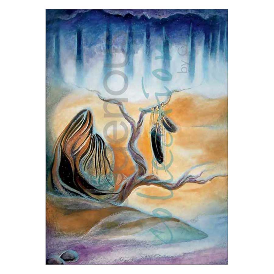 Sky Girl / Fille du Ciel Canvas Prints
