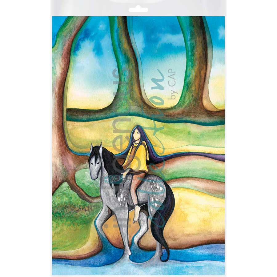 Synchronicity / Synchronicité by artist Nathalie Coutou - Mi’kmaq Métis. Indigenous Collection