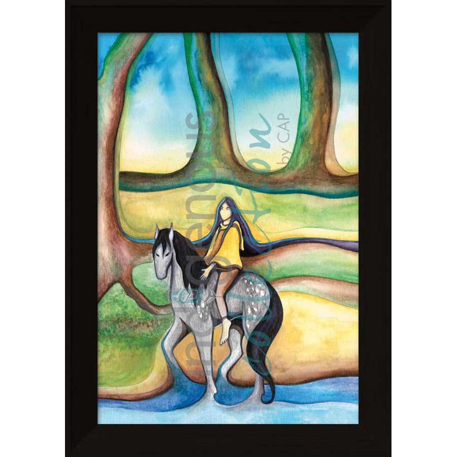 Synchronicity / Synchronicité by artist Nathalie Coutou - Mi’kmaq Métis. Indigenous Collection