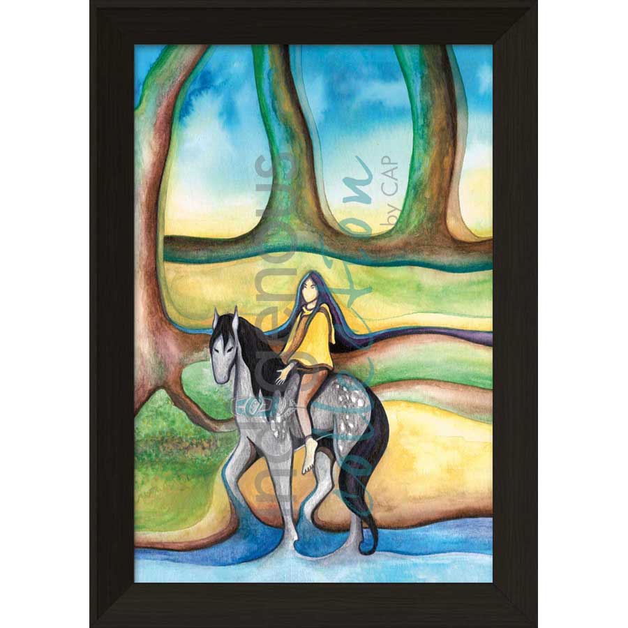 Synchronicity / Synchronicité by artist Nathalie Coutou - Mi’kmaq Métis. Indigenous Collection