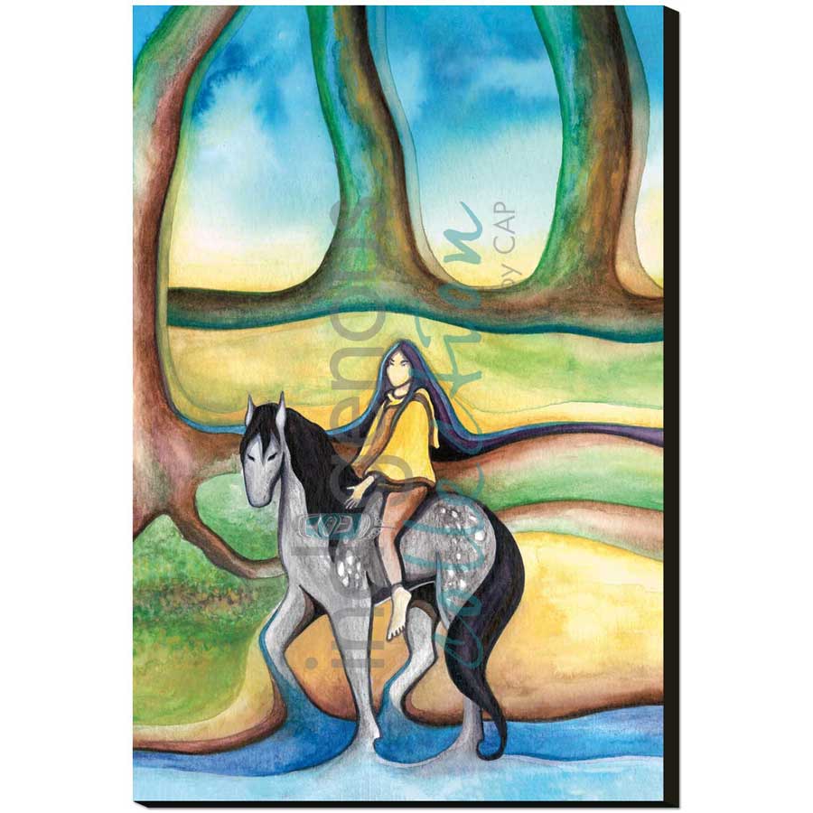 Synchronicity / Synchronicité by artist Nathalie Coutou - Mi’kmaq Métis. Indigenous Collection