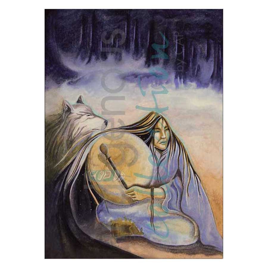 Teachings / Le Chant du Tambour Canvas Prints