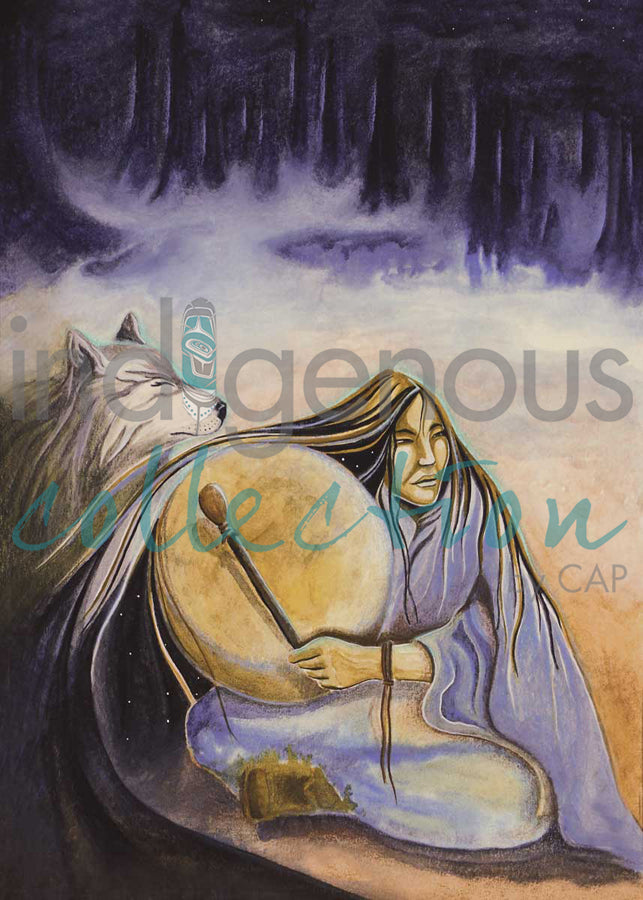 Teachings / Le Chant du Tambour by artist Nathalie Coutou