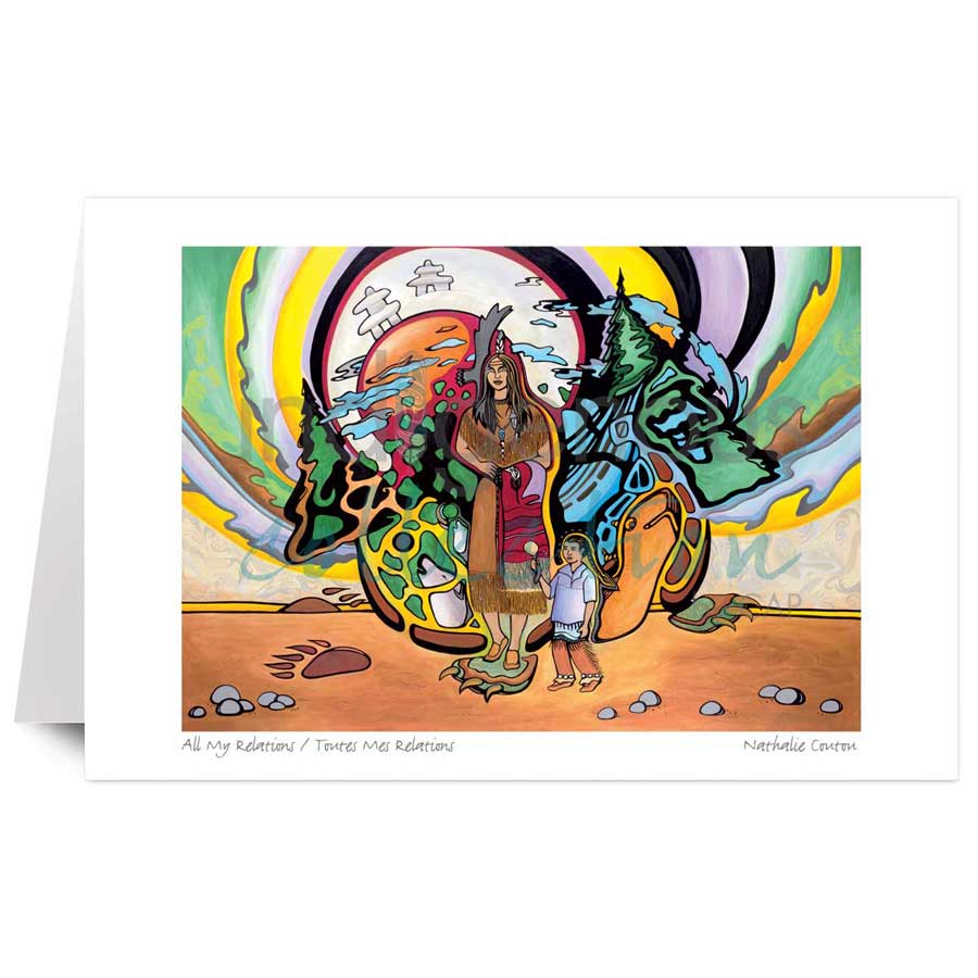 All My Relations /√Ç¬†Toutes mes Relations by artist Nathalie Coutou