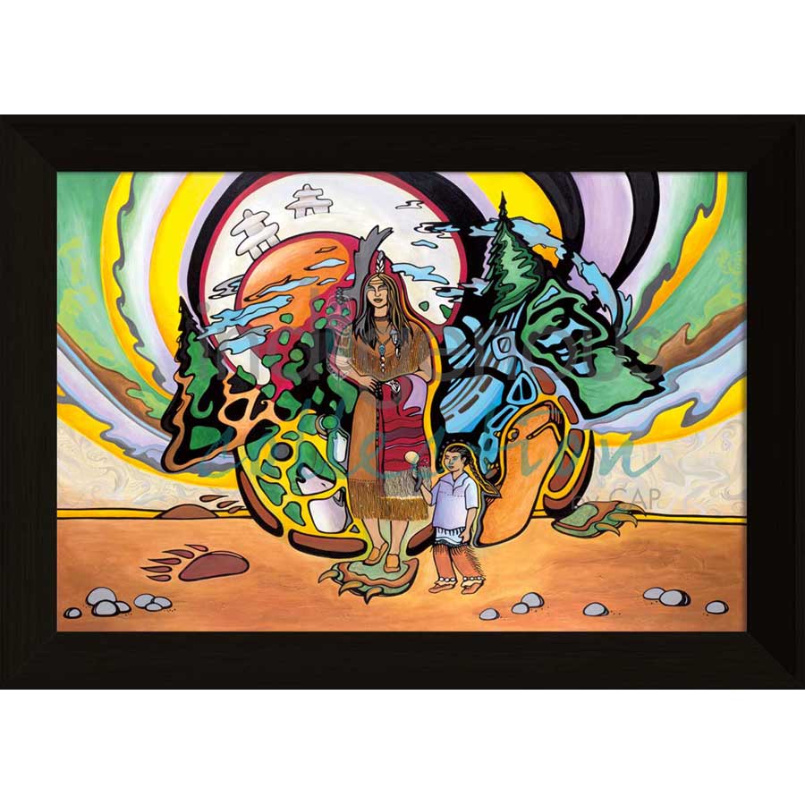 All My Relations / Toutes mes Relations by artist Nathalie Coutou - Mi’kmaq Métis. Indigenous Collection