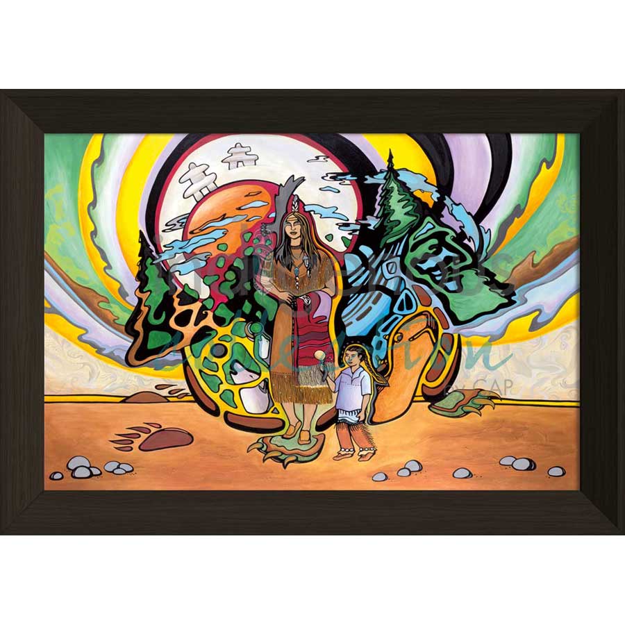 All My Relations / Toutes mes Relations by artist Nathalie Coutou - Mi’kmaq Métis. Indigenous Collection