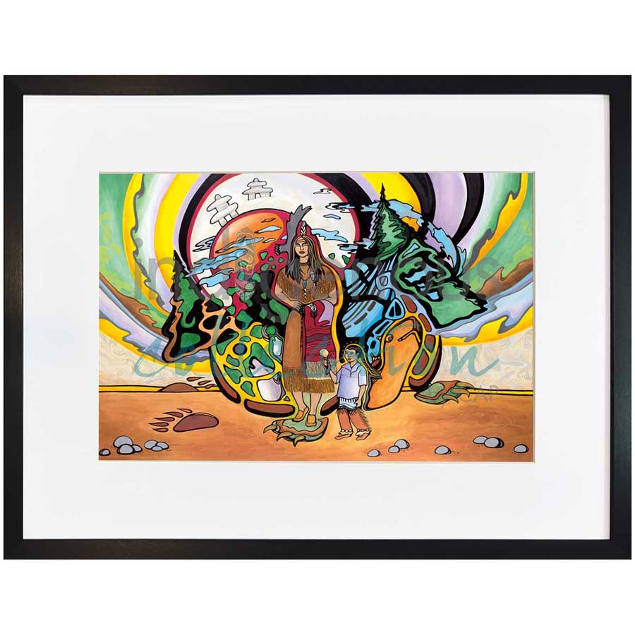 All My Relations / Toutes mes Relations by artist Nathalie Coutou - Mi’kmaq Métis. Indigenous Collection