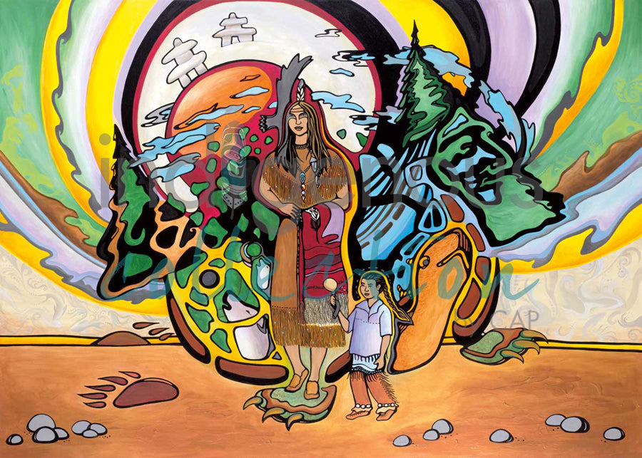 All My Relations / Toutes mes Relations by artist Nathalie Coutou