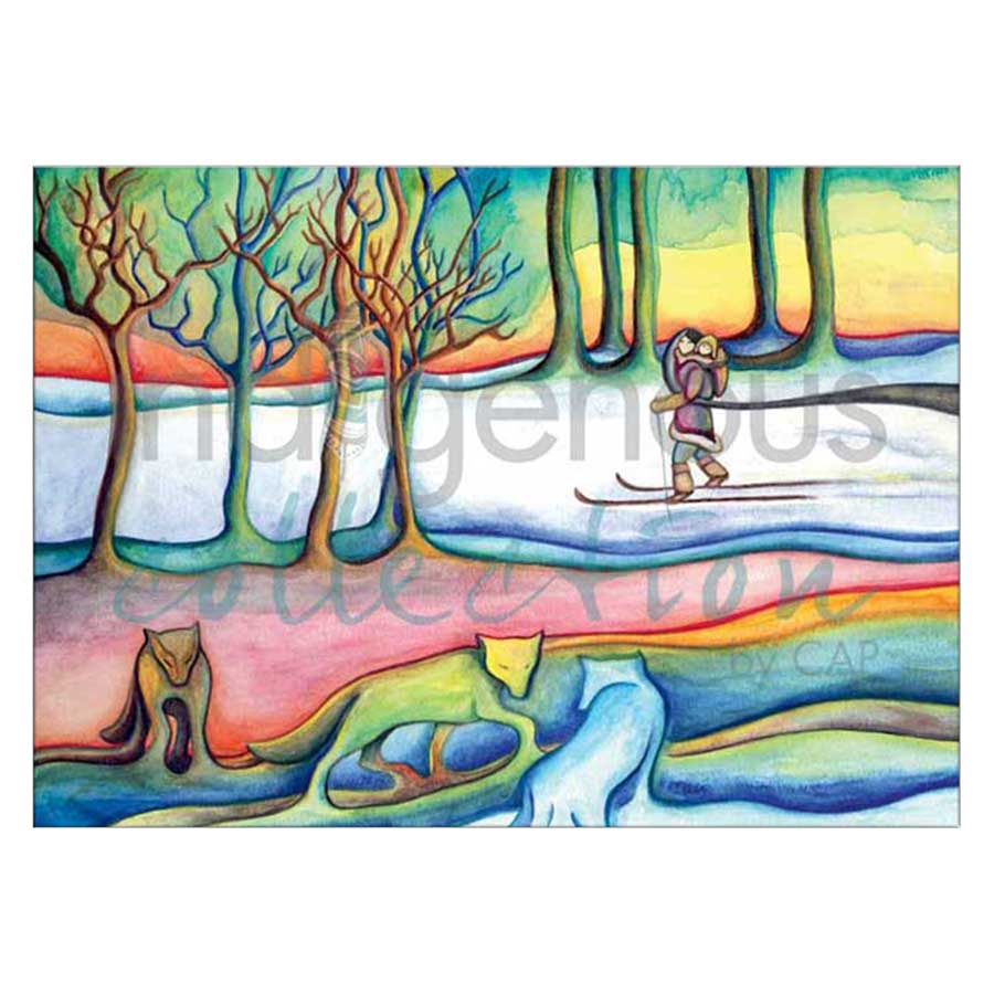 Winter Wolves / Loups d'Hiver Canvas Prints