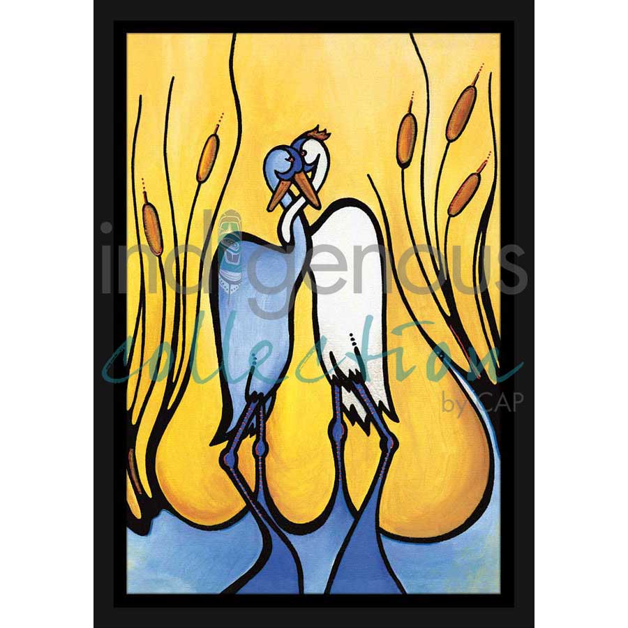 New Day / Nouveau Jour by artist Nathalie Coutou - Mi’kmaq Métis. Indigenous Collection