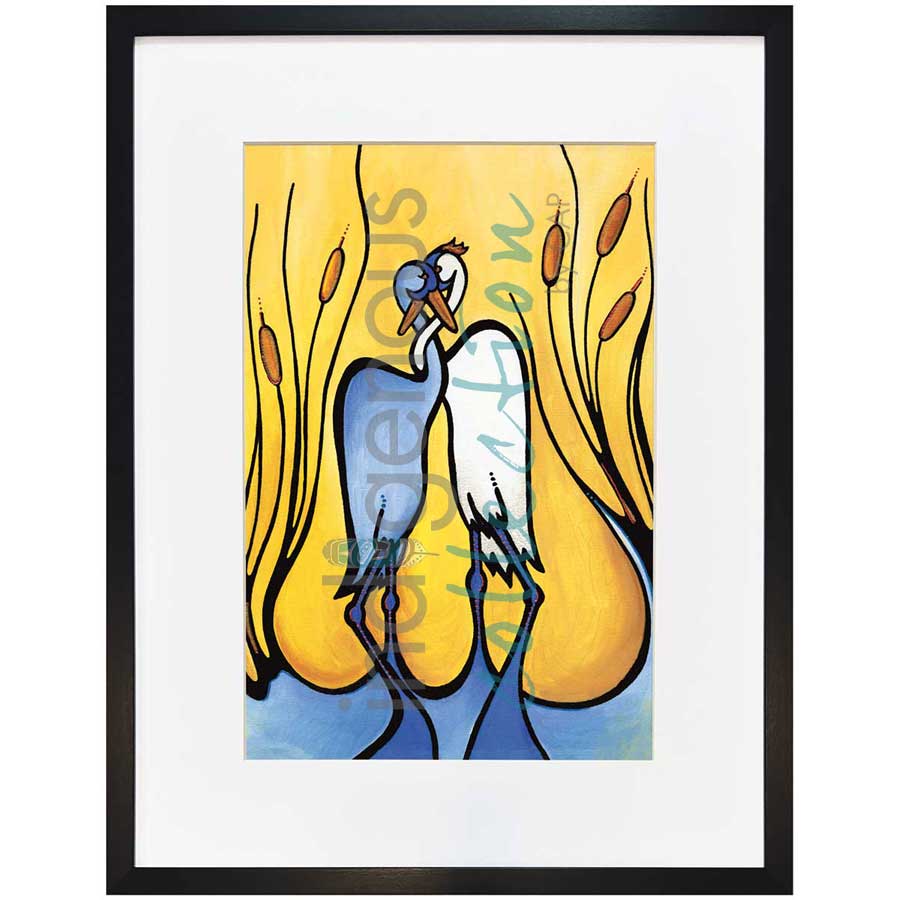 New Day / Nouveau Jour by artist Nathalie Coutou - Mi’kmaq Métis. Indigenous Collection