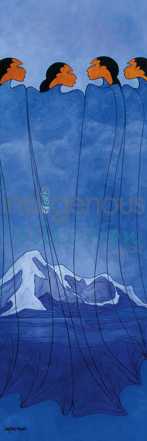 The Gathering Mountain by artist Maxine Noel