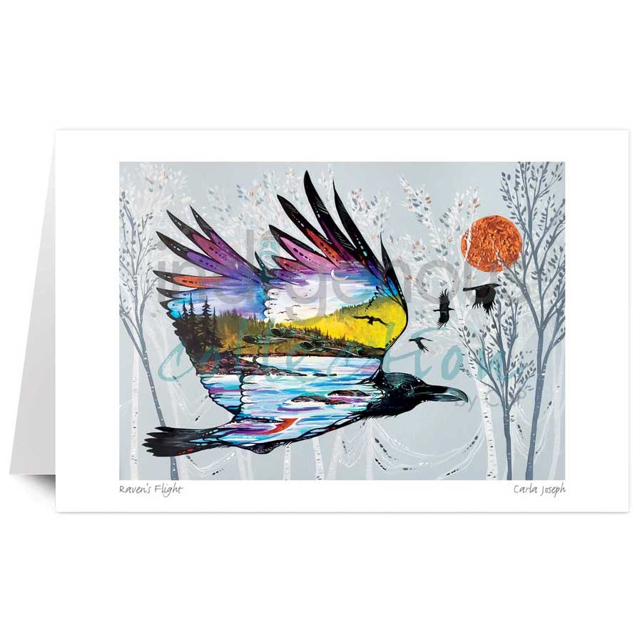 Raven's Flight by artist Carla Joseph