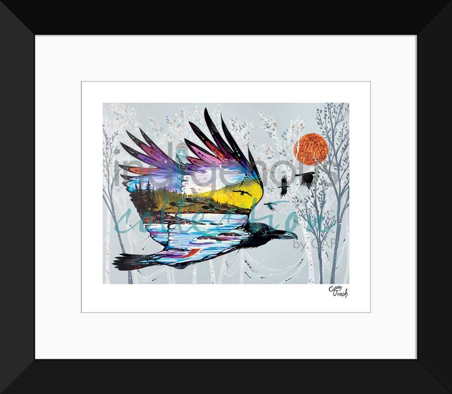 Raven's Flight Limited Edition. Indigenous Collection