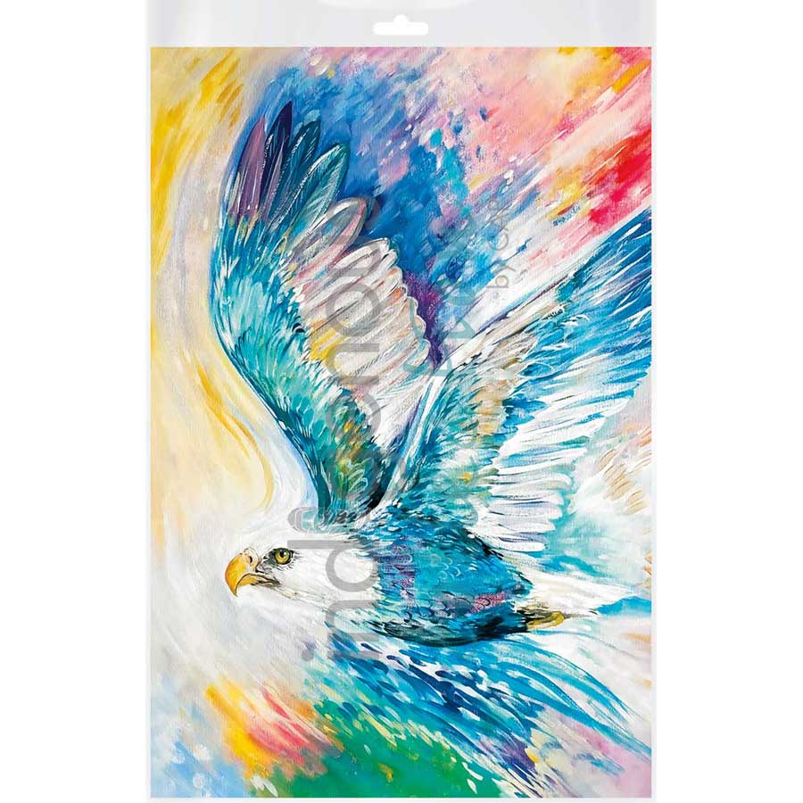 Eagle of Many Colours by artist Carla Joseph - Métis/Cree. Indigenous Collection